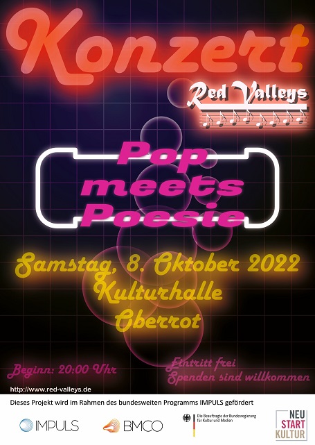 Plakat Konzertprojekt 2022 Oberrot